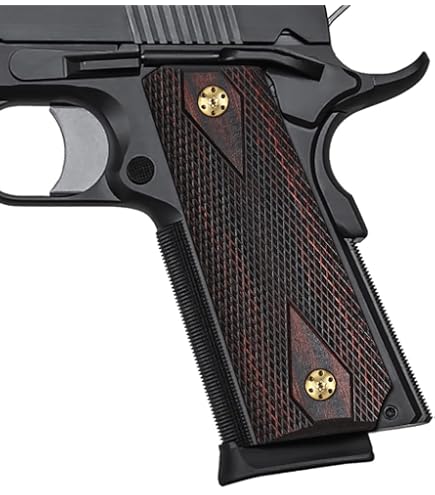 Amazon.com : Pachmayr 1911 Govt. and Commander Wood Handgun Grips
